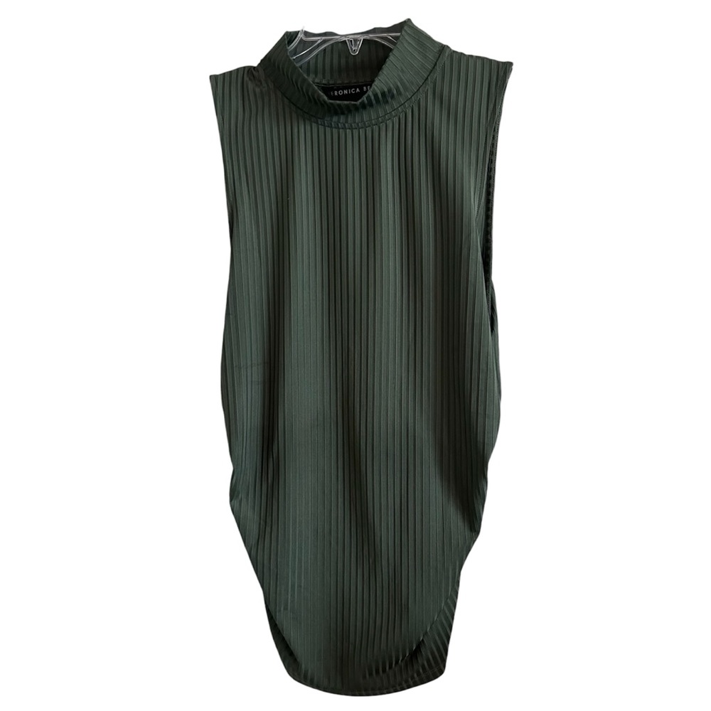 Veronica Beard Mobler Tank in Army Green Sz Large - Picture 3 of 13